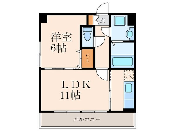 ノースステイツ片野の物件間取画像